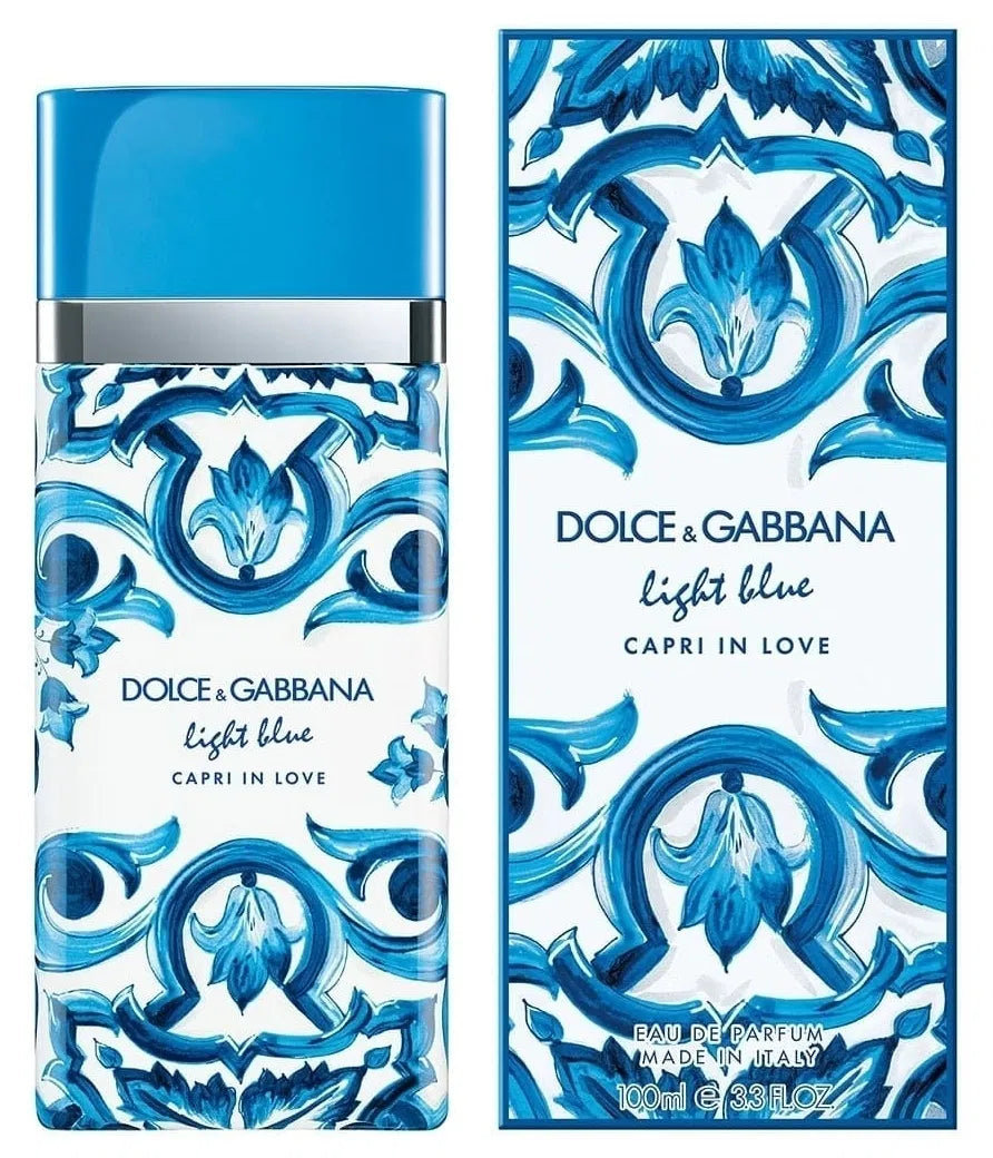 Dolce Y Gabbana Light Blue Capri In Love